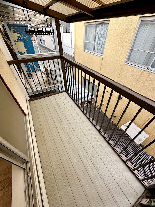 外浜町2丁目貸家 ベランダ