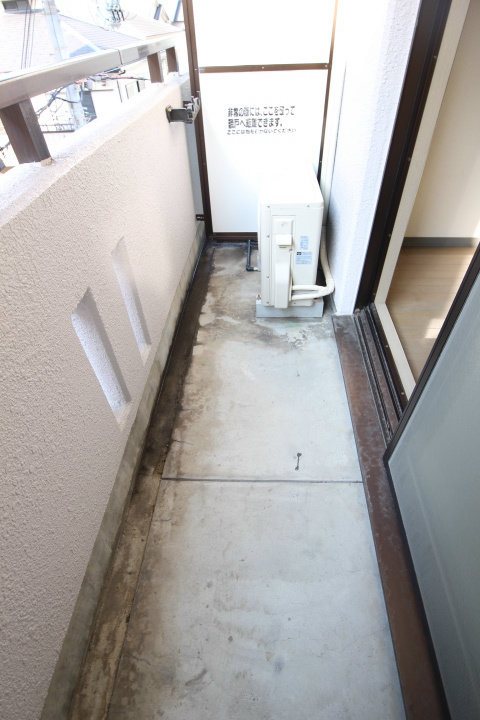 アンピエスＫ ベランダ