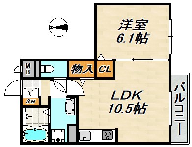 セントヴィレッジ 間取り図