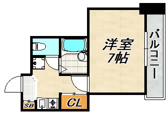 リバティー壱番館 間取り図