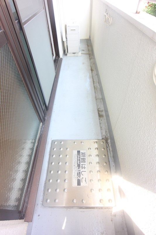 スマ扇コーポ ベランダ