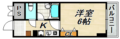 フロール須磨 間取り図