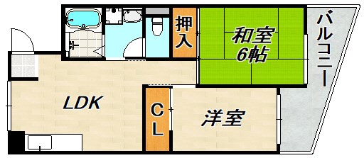 メゾン板宿 間取り図