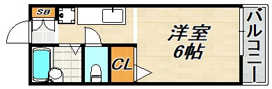 アーバネックス須磨六麗館 間取り図