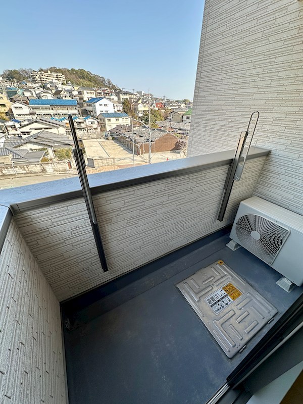 アリビア明神町A棟 ベランダ