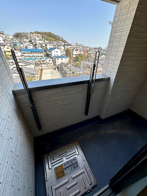 アリビア明神町A棟 ベランダ