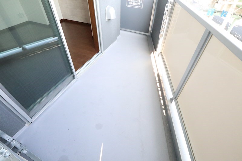 真野マンション ベランダ