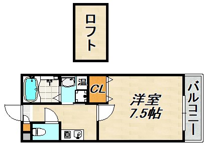 レジデンス伊川谷Ⅰ 間取り図