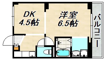 ヴィラナリー雲雀ヶ丘5号棟 間取り図