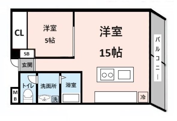 Giulia須磨浦Ⅲ 間取り図
