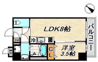 SDグランツ神戸ウエスト 間取り図