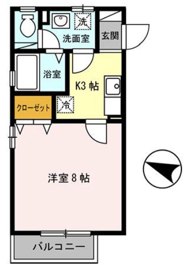 エスポワール 間取り図