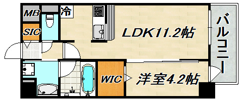 リアライズ神戸長田 間取り図
