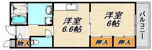 メゾンまほら 間取り図