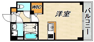 ラルーチェ新長田 間取り図