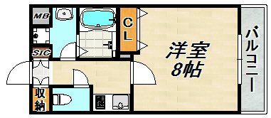 リアライズ神戸WEST 間取り図