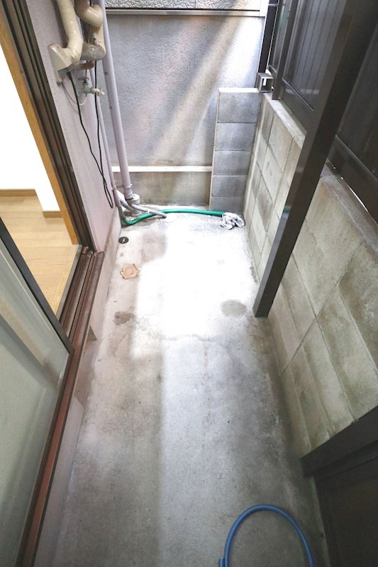 白川マンション ベランダ