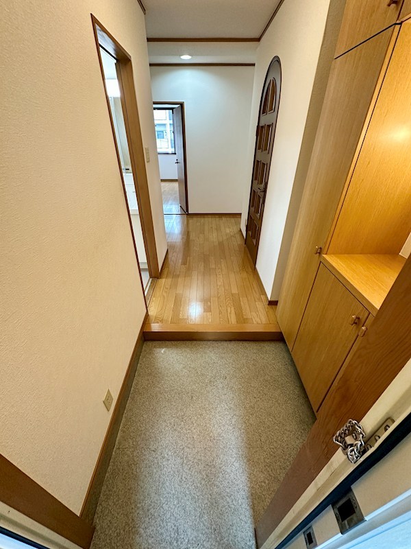 片桐ビル 玄関