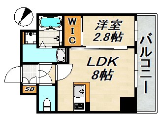 ソルテラスKOBE新長田駅前 間取り図
