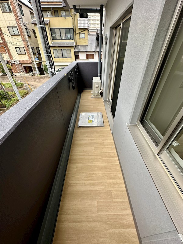 ソルテラスKOBE新長田駅前 ベランダ