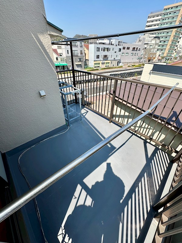 行幸町3丁目貸家(2SLDK) ベランダ