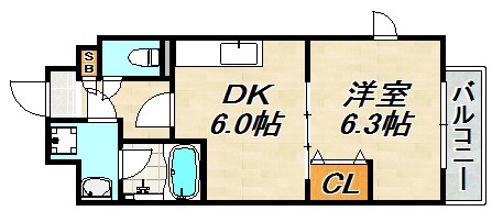 ツルトスコ南落合 間取り図