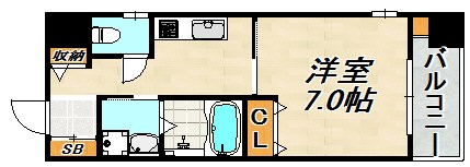 KHKコート板宿 間取り図