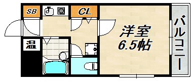 コーポ岡田 間取り図