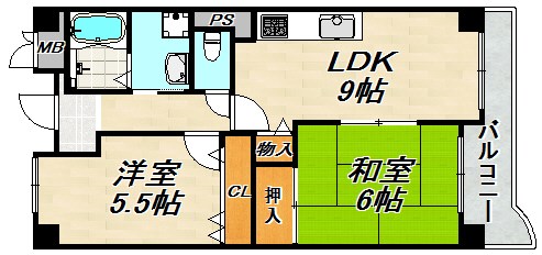 エスポワール・ダイエイ 間取り図