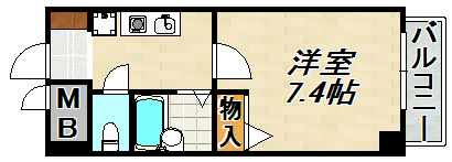 ファインコート北町 間取り図