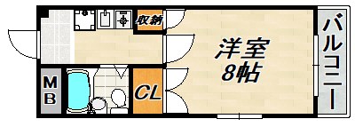 ハイツシスタローザ 間取り