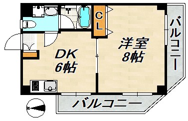 パールハイツ 間取り図