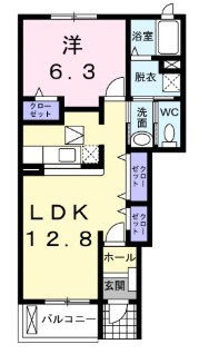 ラッフィナート・カーサ壱番館  間取り図