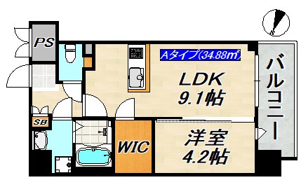 SDグランツ神戸Peninsula 間取り図