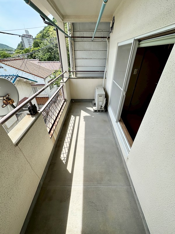 高取山町1丁目戸建(4LDK) ベランダ