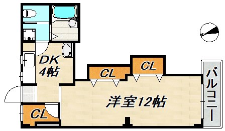 東須磨グリーンハイツ 間取り図