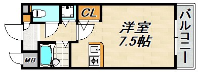 トーカンマンション須磨月見山 間取り図