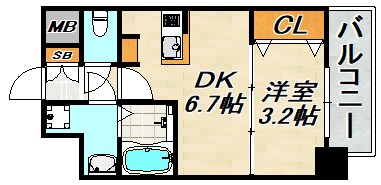 SOAR SHINNAGATA 間取り図