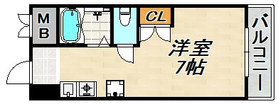 サニーパレス白川台 間取り図