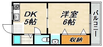 ビラ高倉 間取り図