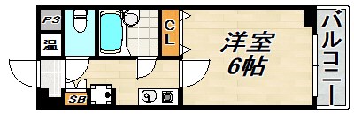 オーシャン・ゾーン  間取り図