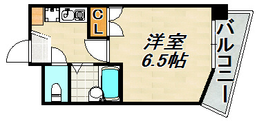 リバティー壱番館 間取り図