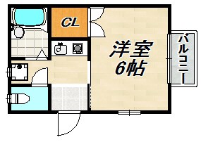 シーサイド月見山 間取り図