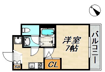 AILE神戸西 間取り図