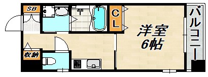 KHKコート板宿 間取り図