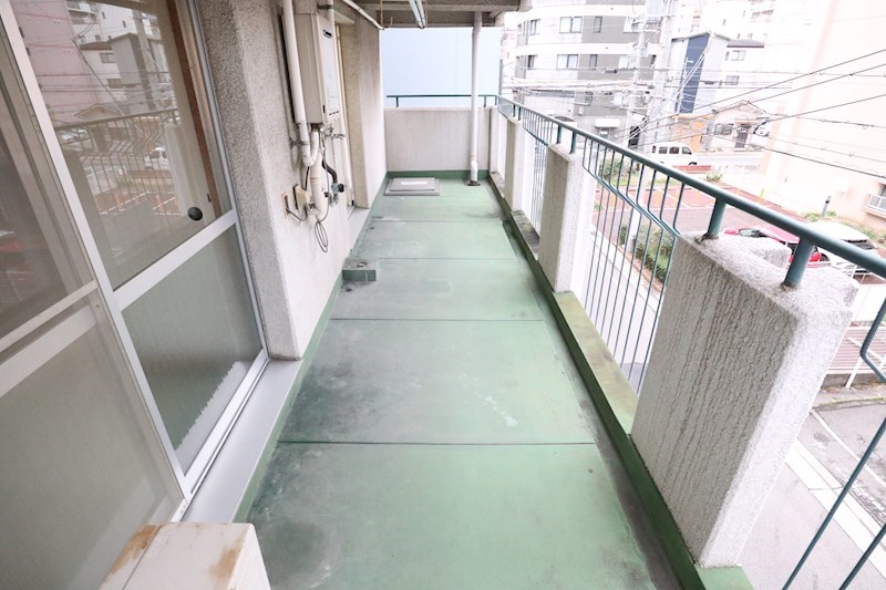 サンシャトー板宿 ベランダ