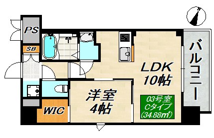 SDグランツ神戸Peninsula 間取り図