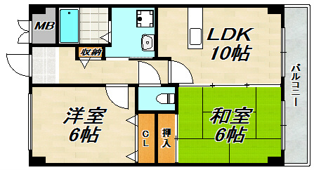 ベルージュ 間取り図