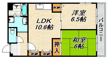 フェニーチェ神戸 間取り図