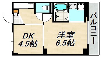 ヴィラナリー雲雀ヶ丘3号棟 間取り図